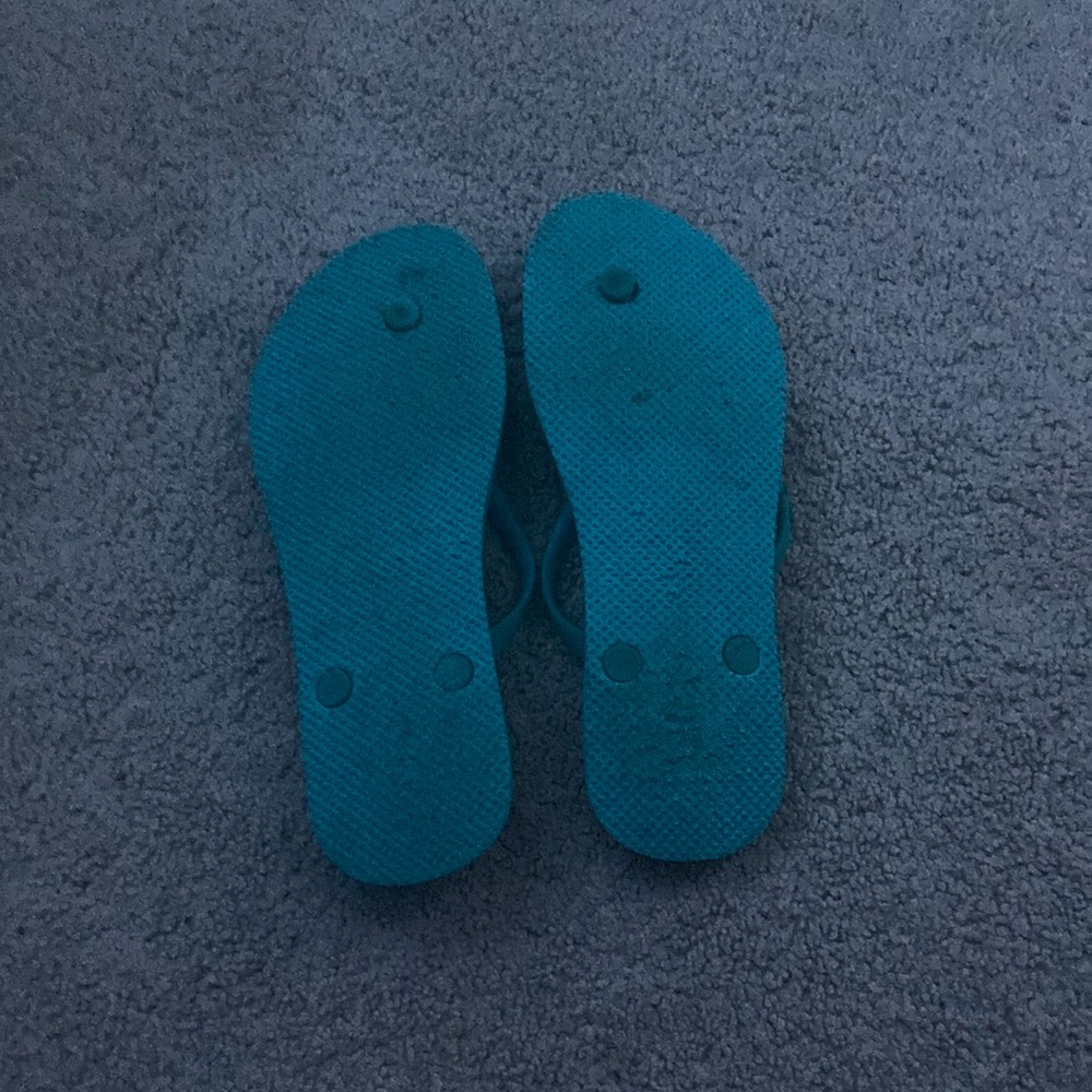 Blue Flip Flops - Picture 4 of 4